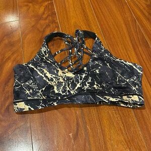 CVG marble sports bra